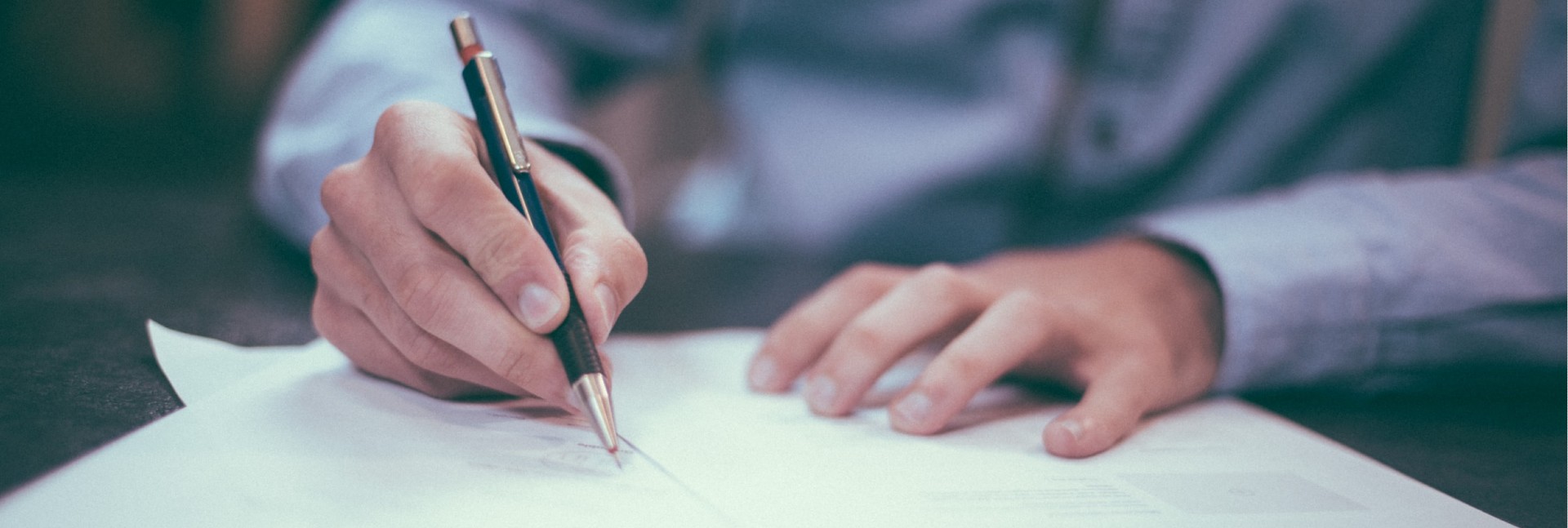 Person Writing